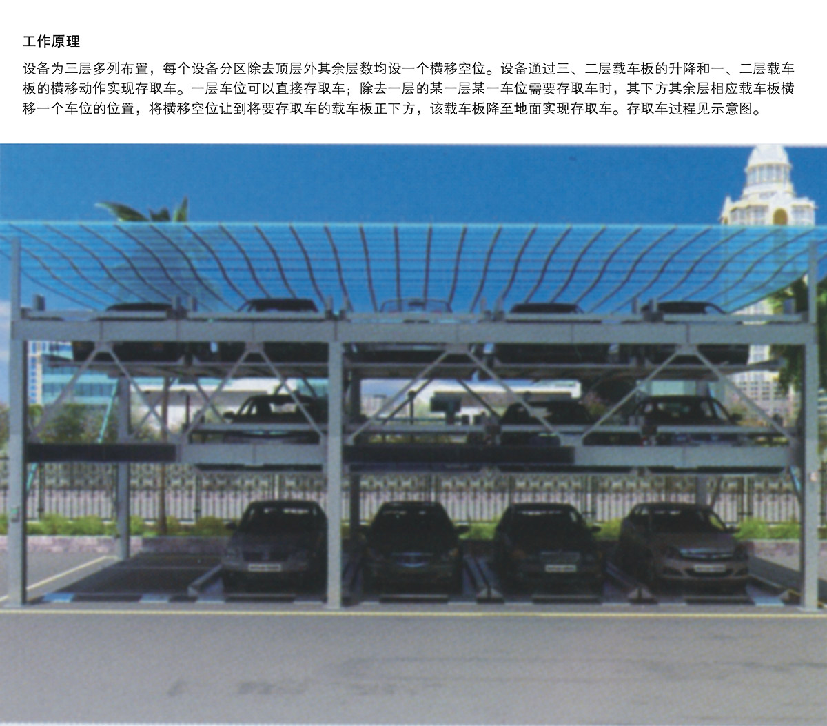 四川PSH3三層升降橫移立體停車設備工作原理.jpg